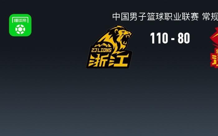 广厦11080深圳迎5连胜，胡金秋11+5，孙铭徽11分，王浩然19+7