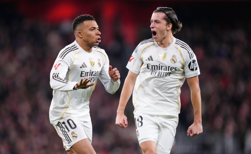 就在今天！26岁姆巴佩2球1助攻创造69年历史神迹帮皇马30复仇