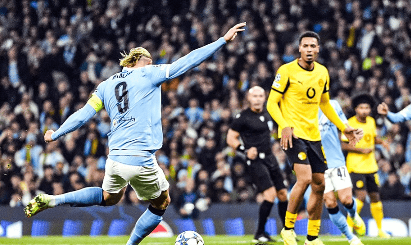 欧冠综述：曼城41多特！巴萨爆冷33，国米开局4连胜+穆帅4连败