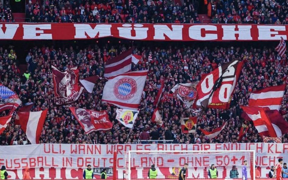 赫内斯支持废除50+1，拜仁球迷拉横幅反对：这是不可想象的