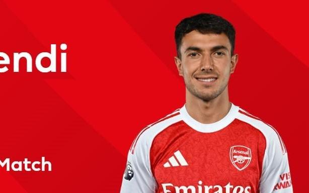 完成梅开二度，苏比门迪当选阿森纳vs森林全场最佳球员