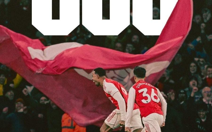 里程碑，加布里埃尔的进球是塔帅治下阿森纳第600球