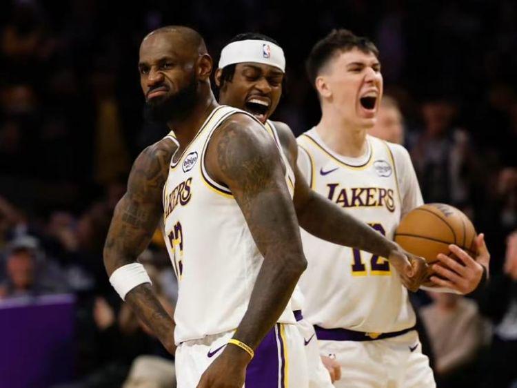 湖人120114灰熊！无解的不是赢球，而是老詹和东契奇的连番表态