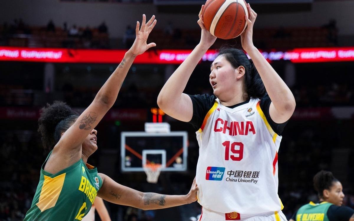 中国女篮以83比71击败巴西女篮，4胜1负收官世界杯资格赛