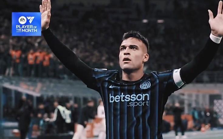 官方：国米队长劳塔罗当选意甲12月最佳球员