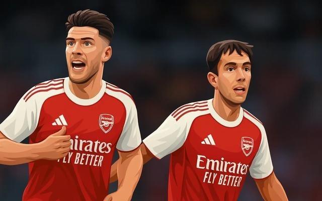 两人狂奔596公里！阿森纳中场双星成