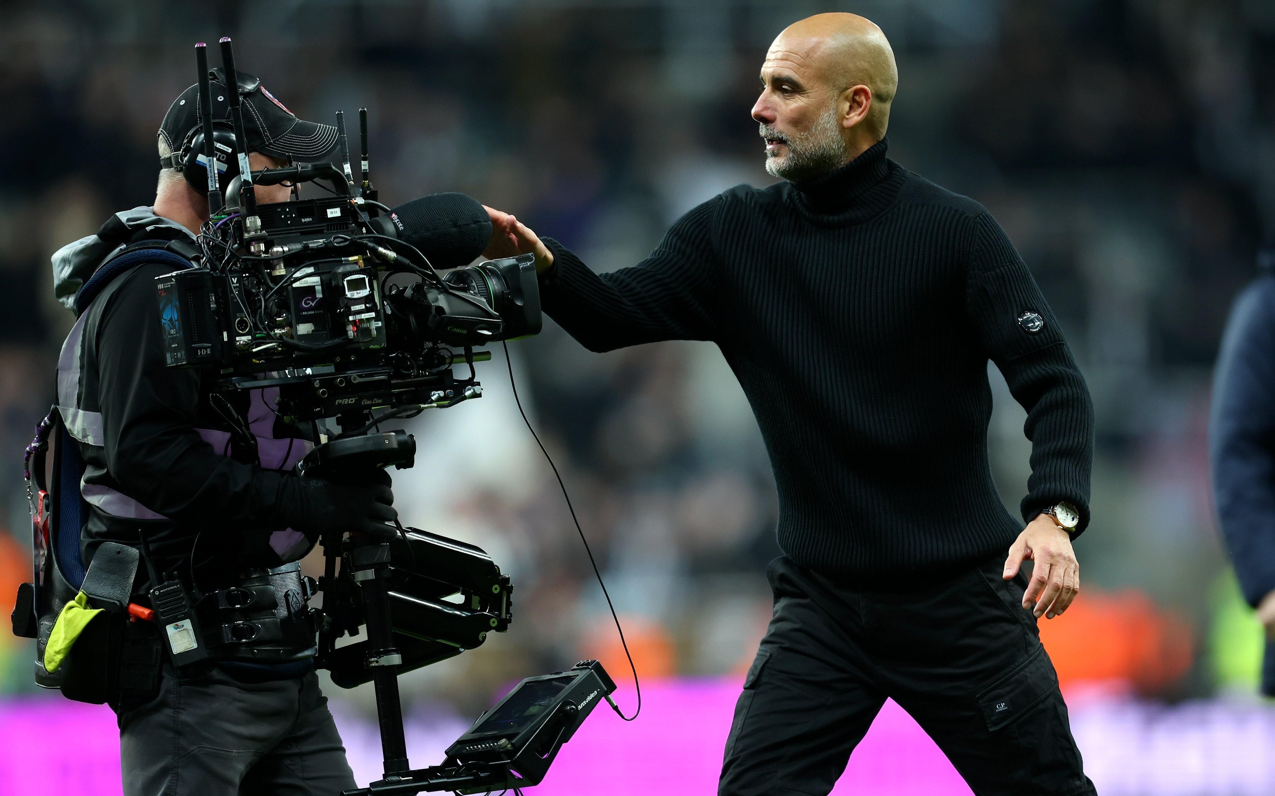 发生了什么不敌纽卡后，瓜迪奥拉疑似