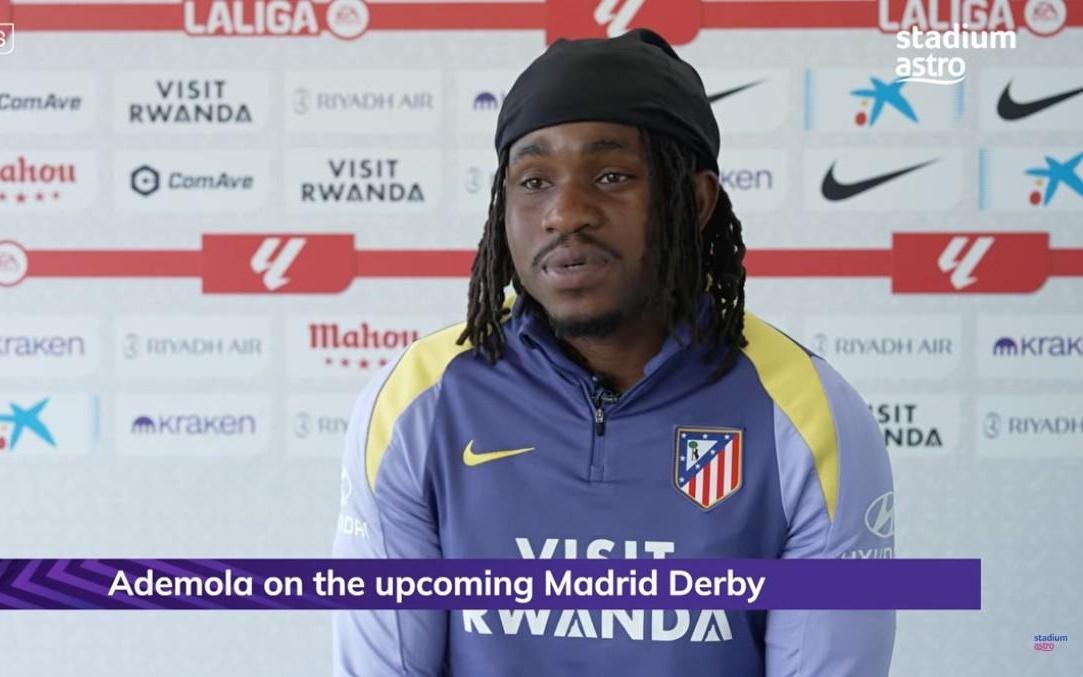 卢克曼：在马德里大家都非常期待德比