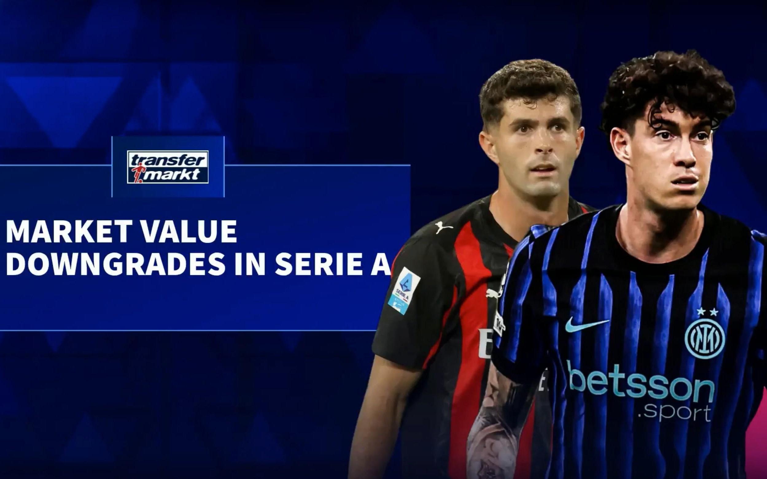 意甲跌幅榜：巴斯托尼、普利希奇、图