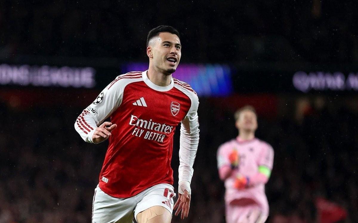 连续4场欧冠进球，马丁内利成阿森纳