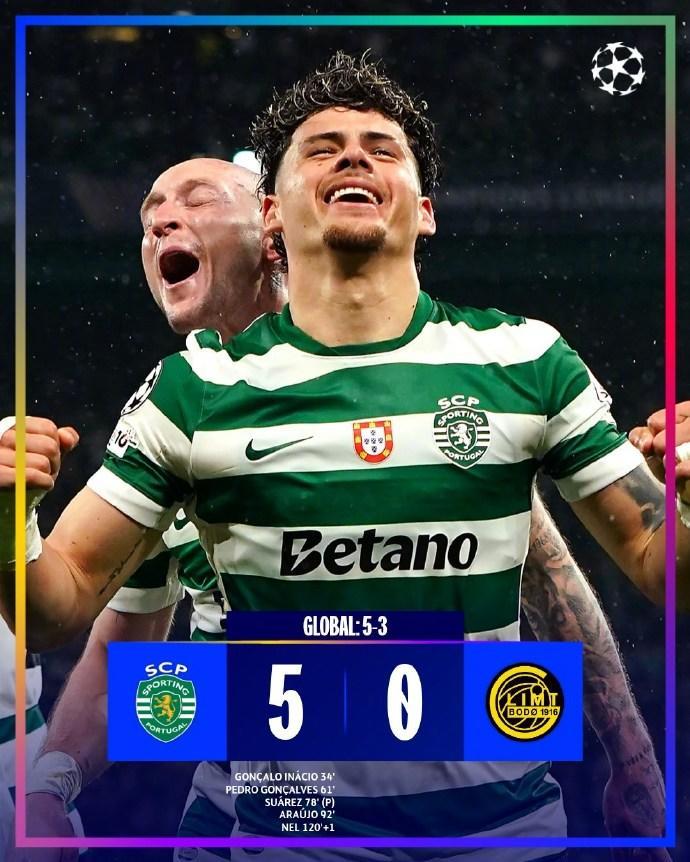 热闻从03到50的神奇逆转！葡萄牙体育53淘汰博德闪耀，晋级欧冠8强