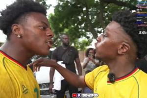 甲亢与假亢！甲亢哥非洲偶遇“津巴布韦高仿版”只差不会翻跟头