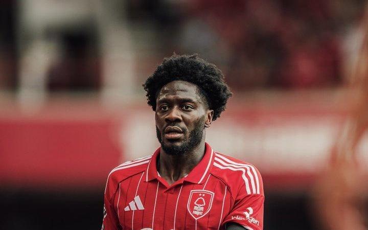 诺丁汉森林官方：后卫奥拉埃纳腿筋受伤，将缺阵一段时间