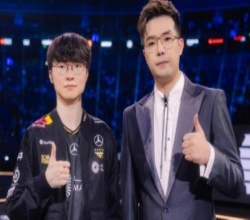 主持人刘航：你很难不爱上这支T1祝福Faker强者恒强！LPL加油吧