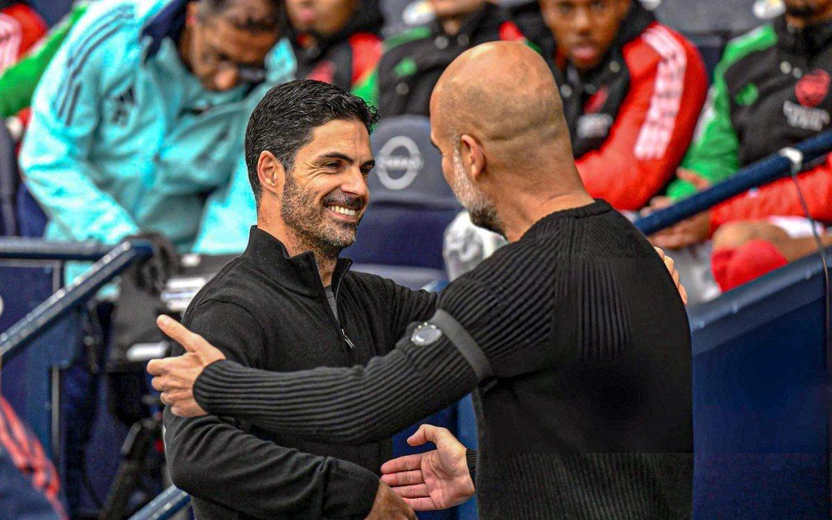 阿尔特塔:瓜帅是世界最佳教练,曼城是今年英超冠军的争夺者