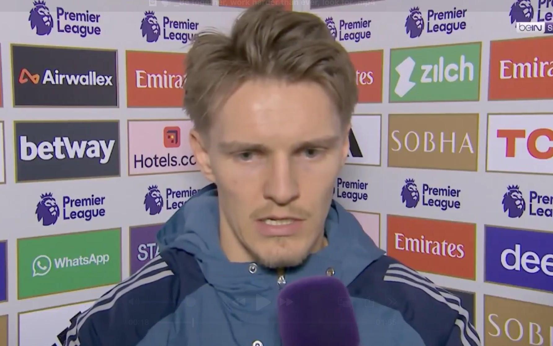 心理上是否紧张厄德高：我们专注于自