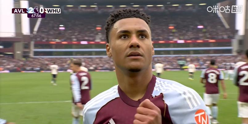 欧冠资格稳了！麦金世界波沃特金斯破球荒，维拉20轻取西汉姆联