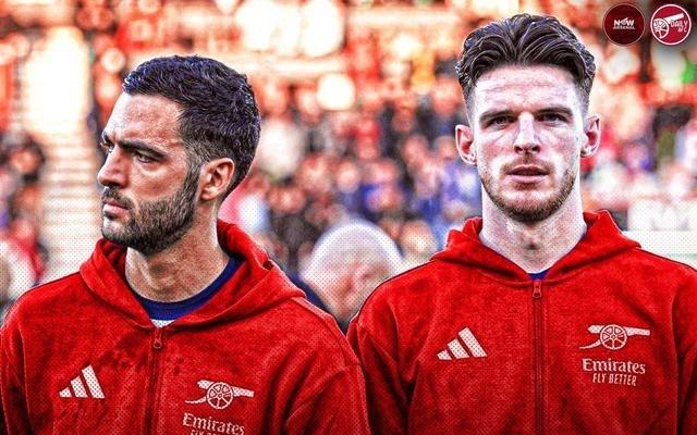 不搭梅里诺和赖斯在中场搭档首发的10场比赛阿森纳只赢1场