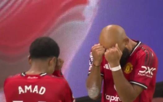 姆伯莫：我和阿马德的庆祝舞蹈来自动