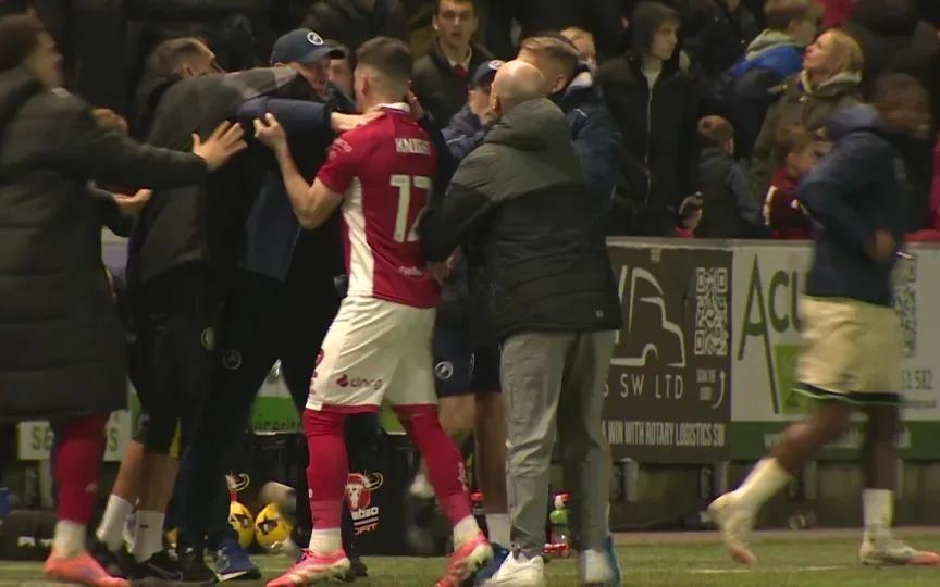 布里斯托尔和米尔沃尔的英冠赛后爆