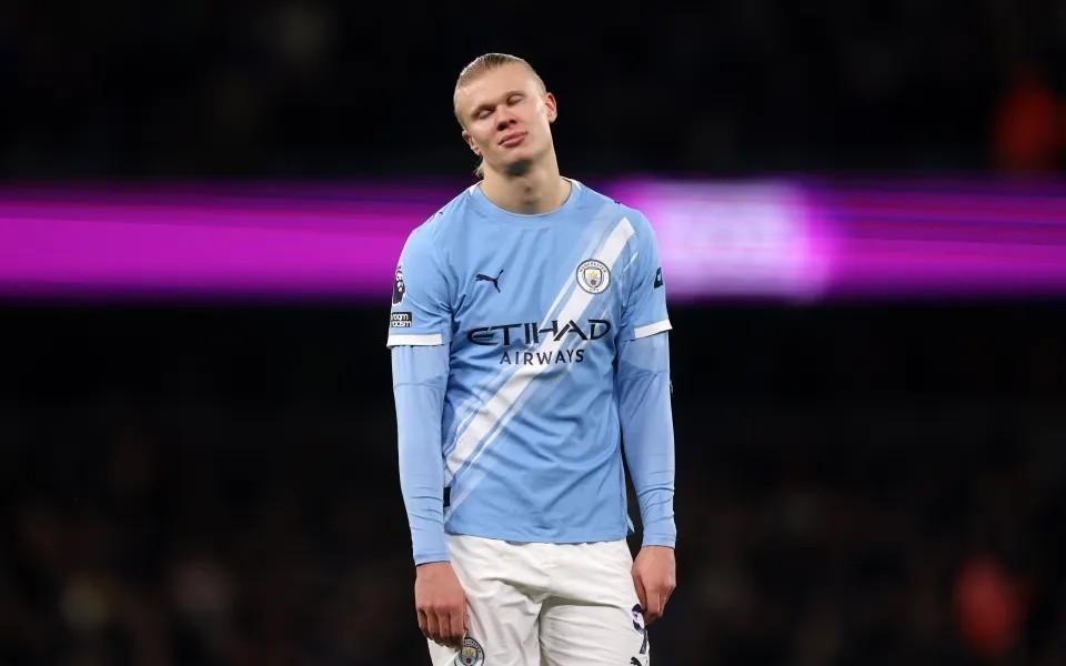 哈兰德已连续3场未能进球，本赛季前2