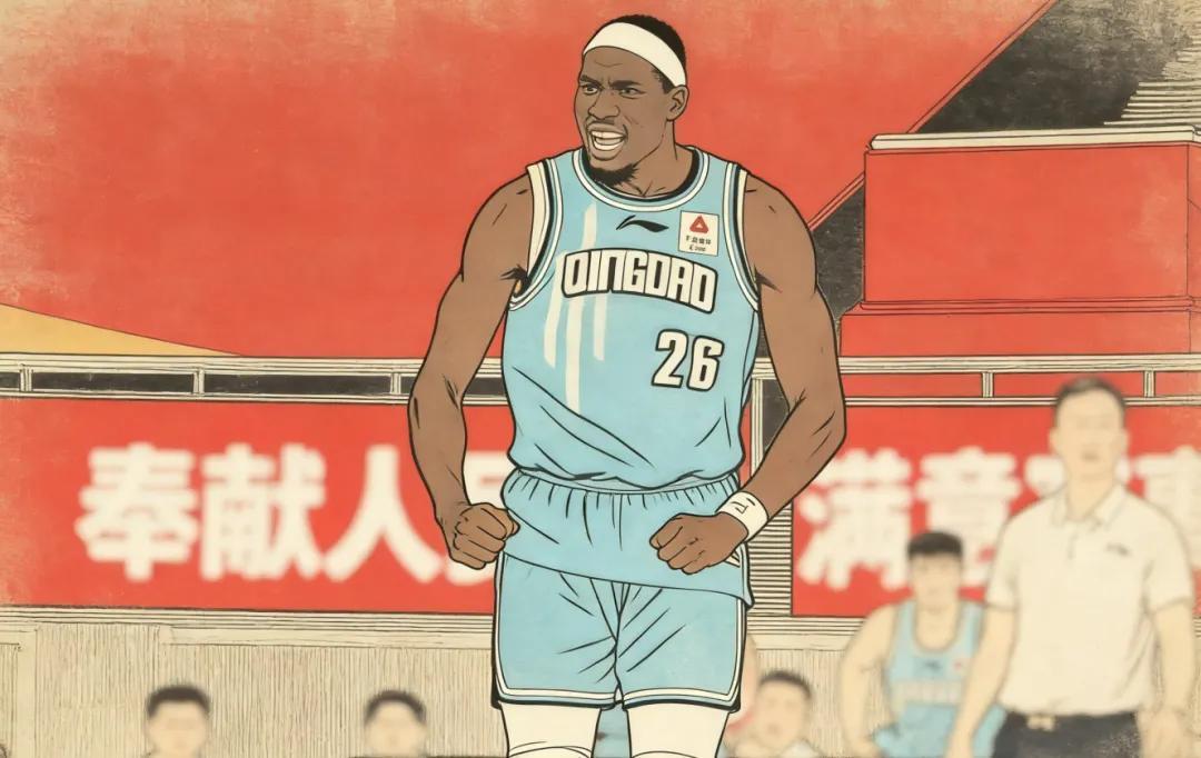 他是杨瀚森老大哥，从CBA打回NBA，如今