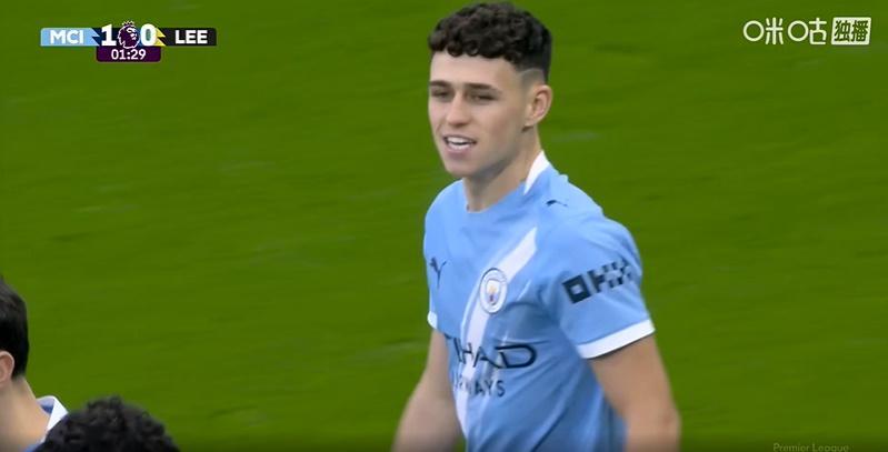 福登双响+绝杀，曼城32险胜倒数第三，哈兰德三场球荒，格瓦送点