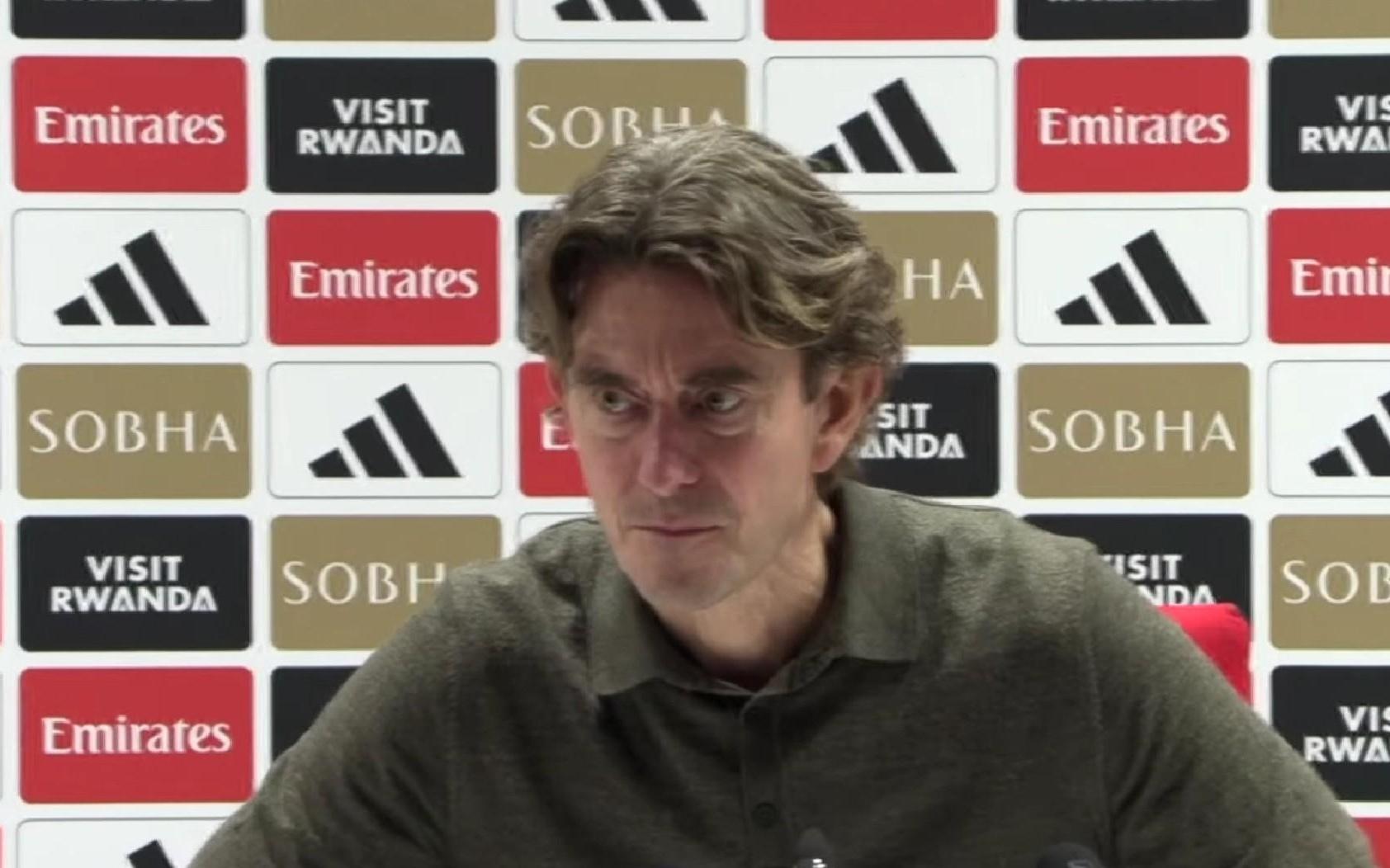 弗兰克：阿森纳已经磨合了六年，而我们