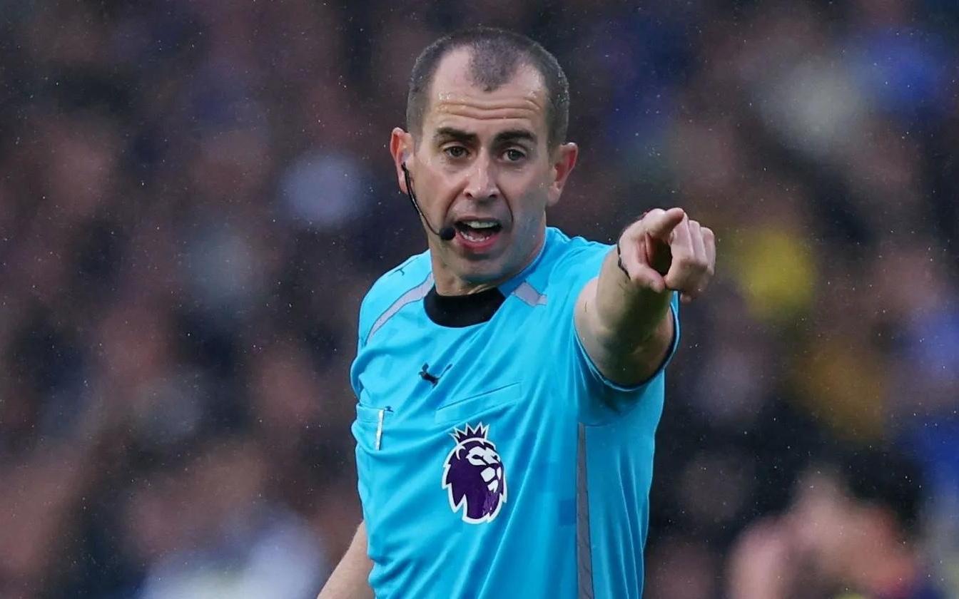 英超第15轮裁判：班克斯执法维拉vs阿