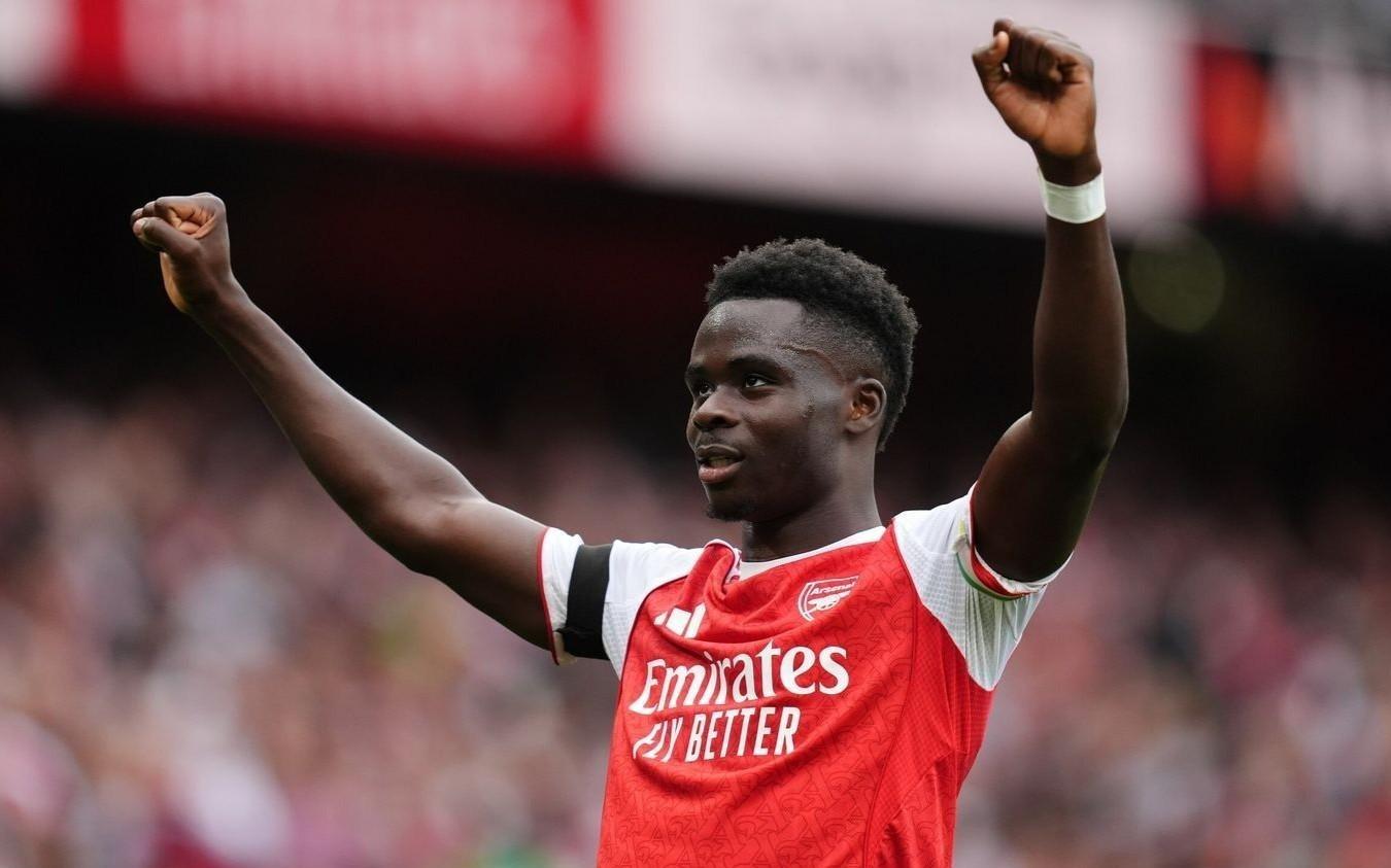 德比杀手，萨卡连续4次对阵热刺都直