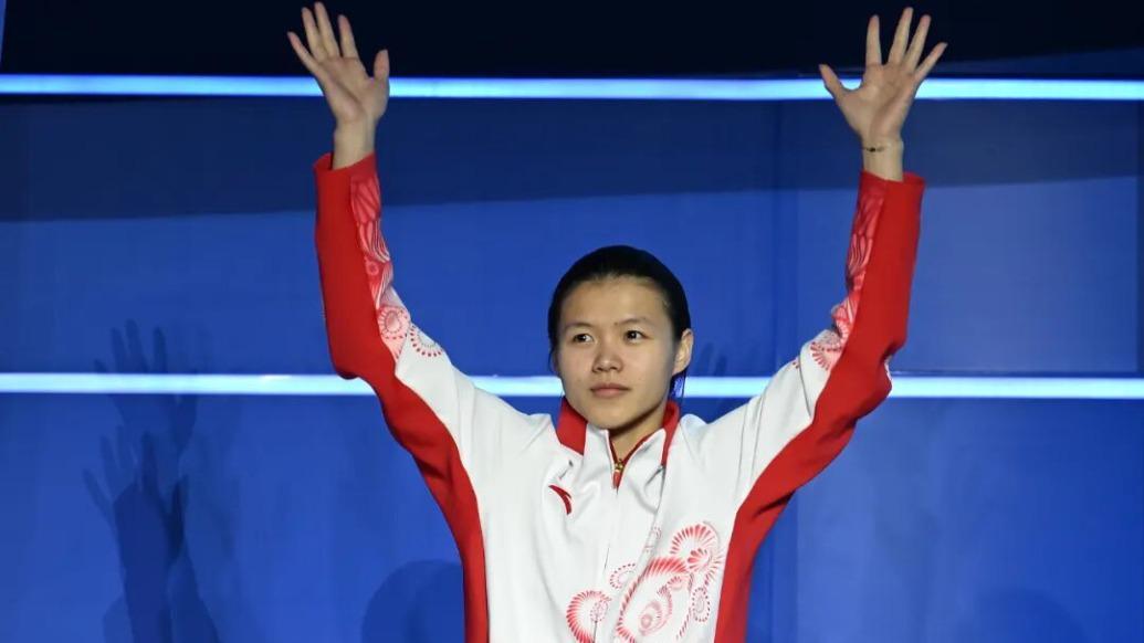 全运会女子3米跳板冠军花落广东队林珊