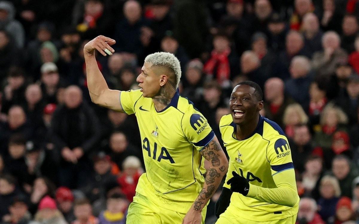 里沙利松英超客战利物浦已打入5球，