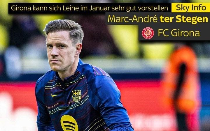 天空：赫罗纳希望1月租借特狮，转会取决于球员和巴萨态度