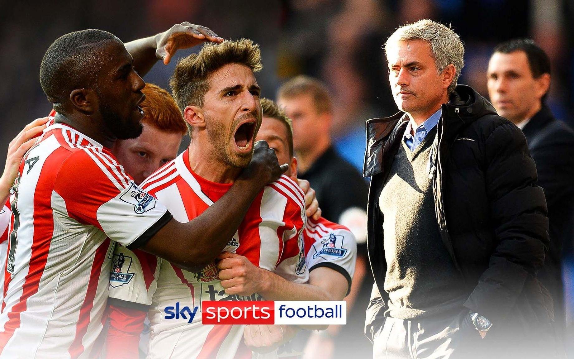 黑猫上次客胜蓝军还是2014年，终结穆帅77场英超主场不败纪录