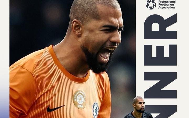 4场仅丢1球，桑切斯当选PFA英超球迷