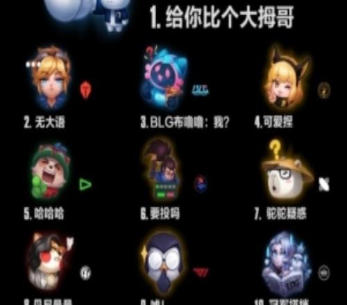 国服战队表情销量排行：TL吉祥物点赞第一，TES、BLG二三