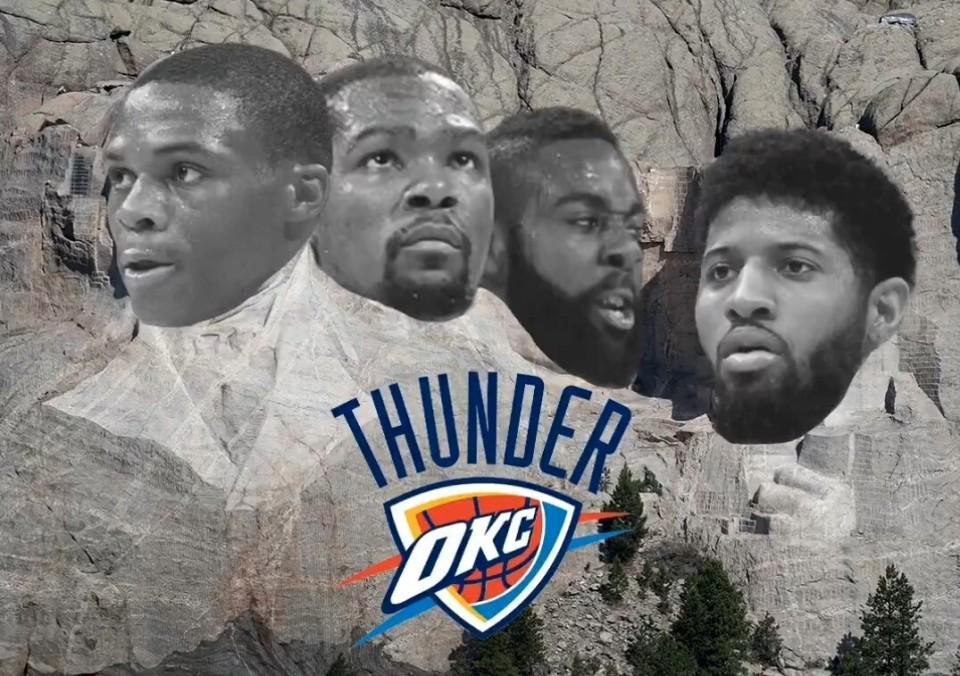 MVP太谦虚了！亚历山大谈雷霆队史总统山：连说四人却没有自己