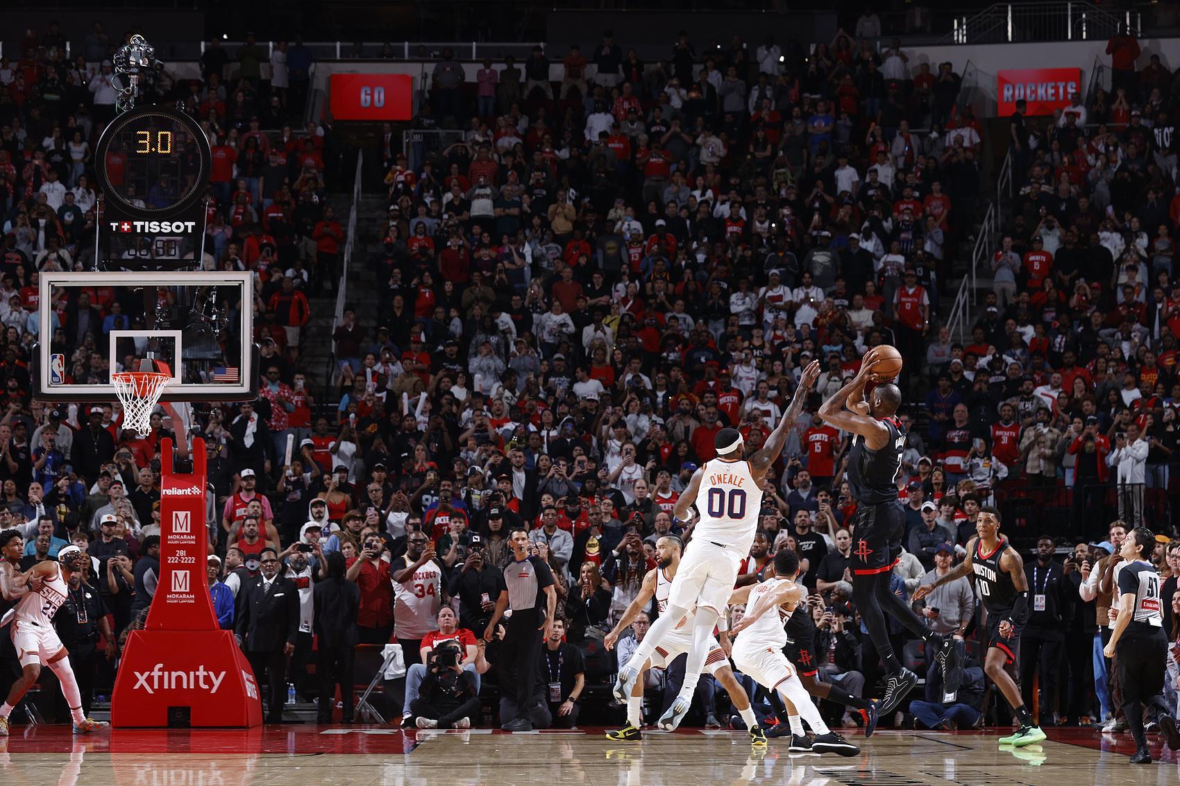 火箭险胜太阳杜兰特绝杀一锤定音掩盖了火箭存在的诸多问题