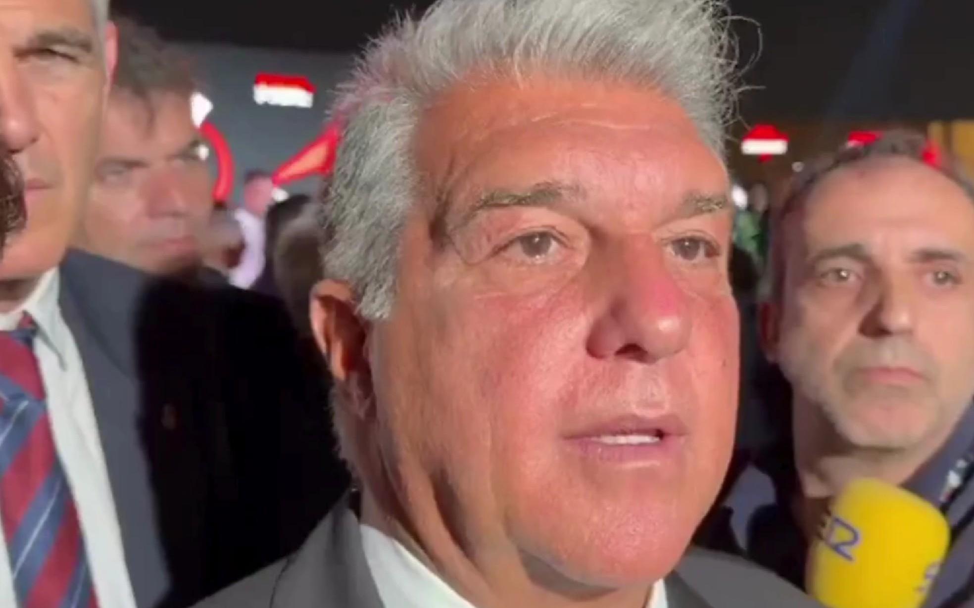 拉波尔塔：我们与皇马的关系已破裂，不过这不意味着没有尊重