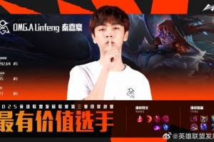 LDL第三赛段评选：OMGA.Linfeng常规赛MVPOMGA中野辅当选一阵