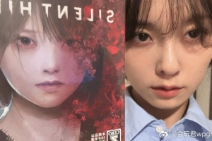 少女感十足！《寂静岭f》女主脸模加藤小夏晒自己与游戏封面合影