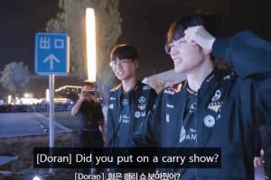 朋友互怼Doran被指责阴阳Faker：你Carry比赛了吗
