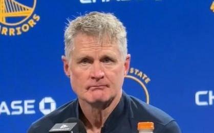 科尔：勇士仍有竞争力但已不如以前，我们跟雷霆等队不在一级别