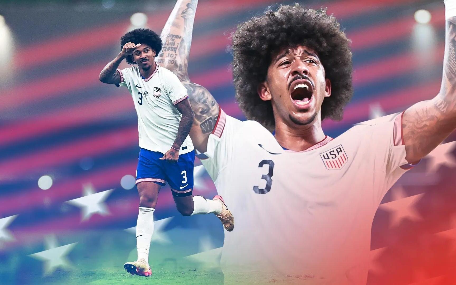 官方：水晶宫后卫理查兹当选2025年美国最佳男子球员