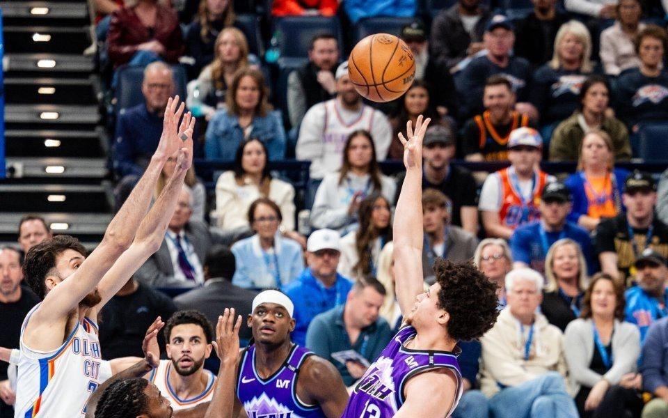 129125！亚历山大绝平+全场砍46分，雷霆加时送爵士5连败