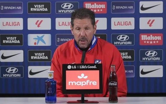 西蒙尼：我向弗洛伦蒂诺和维尼修斯道歉，我承认我做得不对