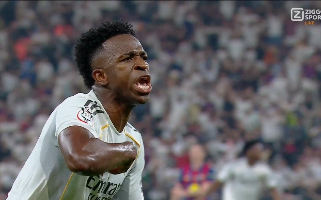 西超杯决赛破门，维尼修斯结束长达3个月的进球荒