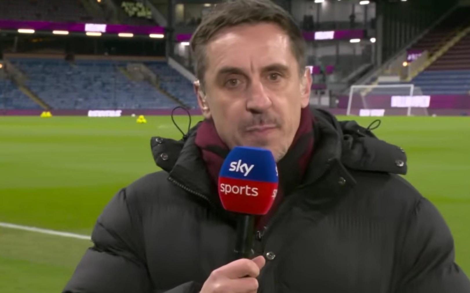 内维尔：曼联得选个世界级的资深主帅不支持索帅当临时主帅