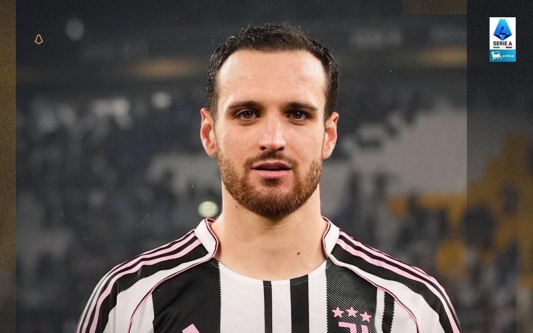 打进一球，费代里科加蒂当选尤文vs乌迪内斯全场最佳