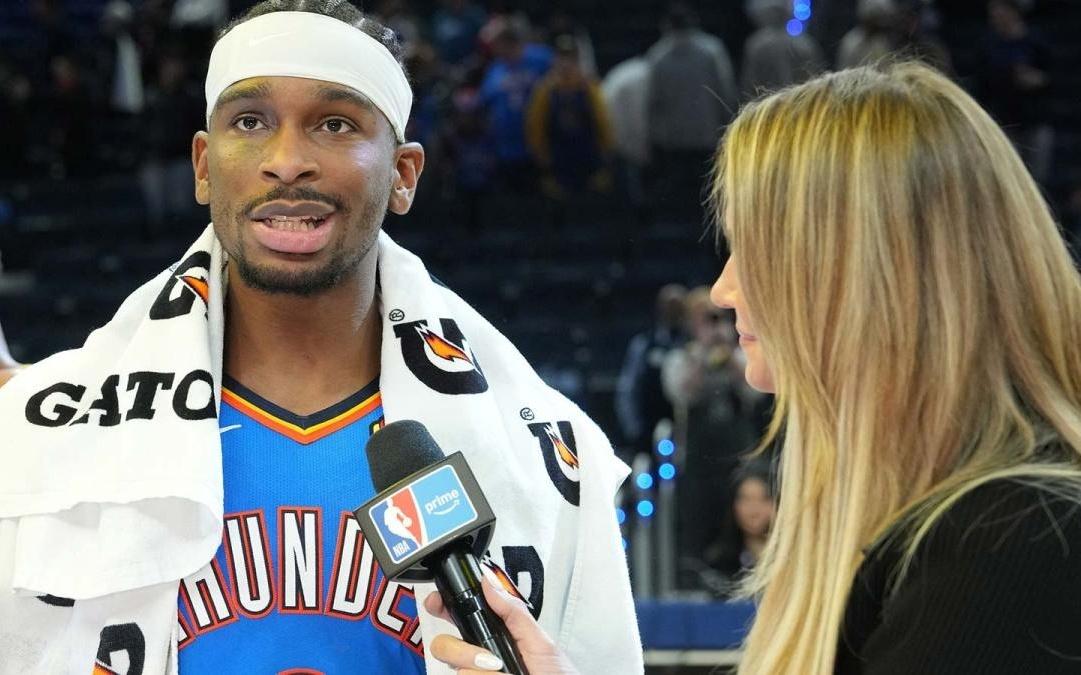 有意思，亚历山大公布了他的雷霆队“总统山”，而他并不在其中